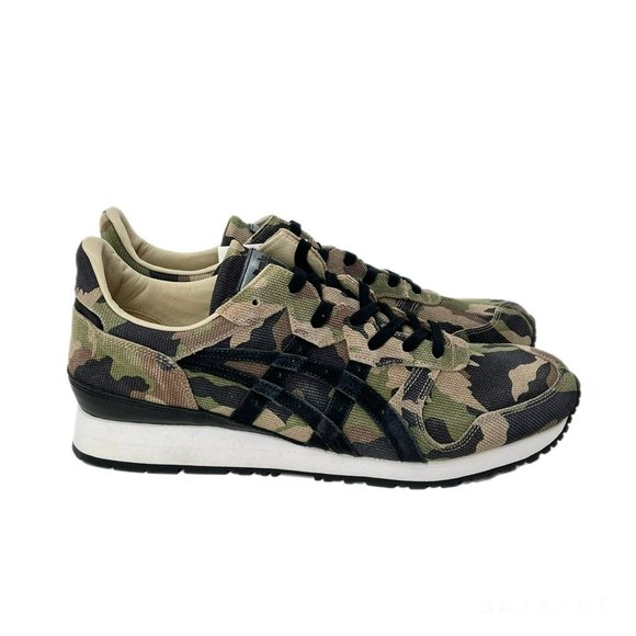 Onitsuka Tiger Nippon-Made Tiger Ally Deluxe Low Top Sneakers Hunter Green - Picture 5 of 16